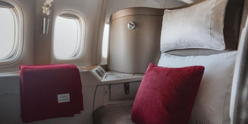 Първа класа на Cathay Pacific