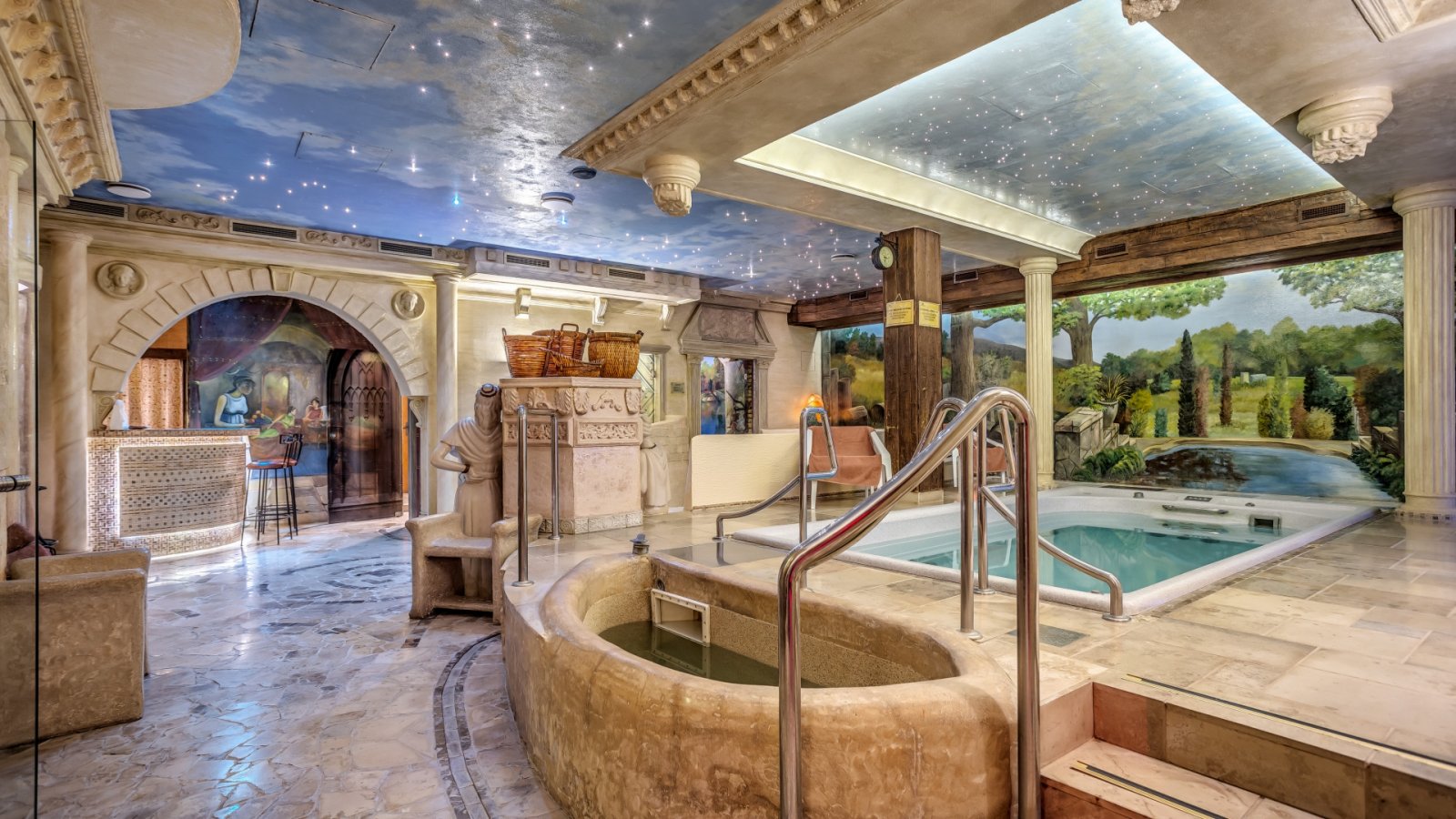 Комплекс римски бани Имение Пои 0190panorama