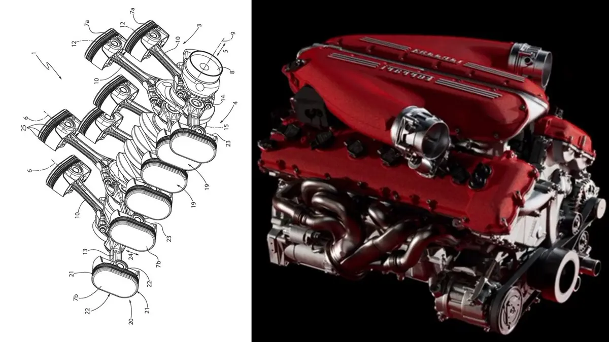 Новият двигател на Ferrari