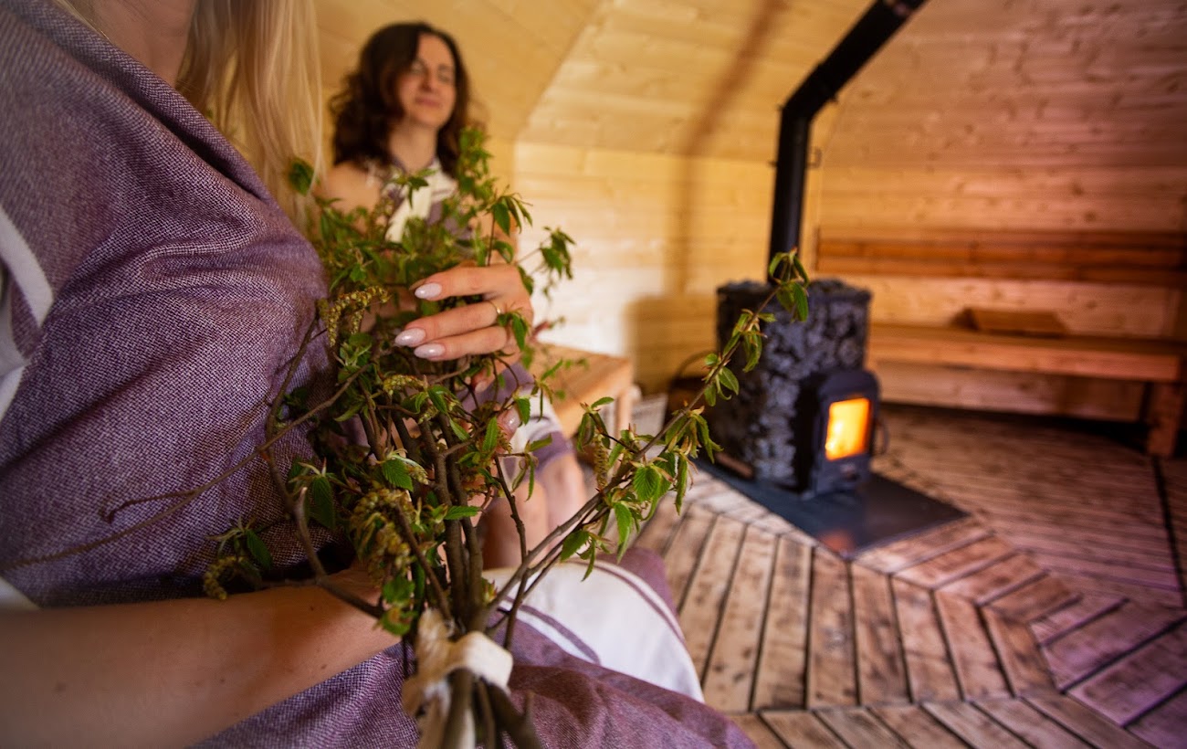 Сауна в спа центъра Manor House Vital Village