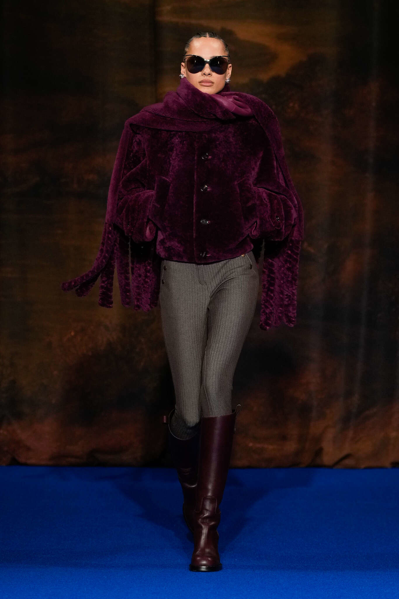 Ревю на Burberry на Седмицата на модата в Лондон3