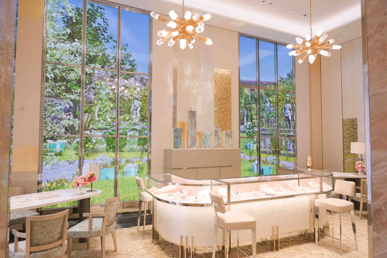 Бутик на Tiffany в Милано