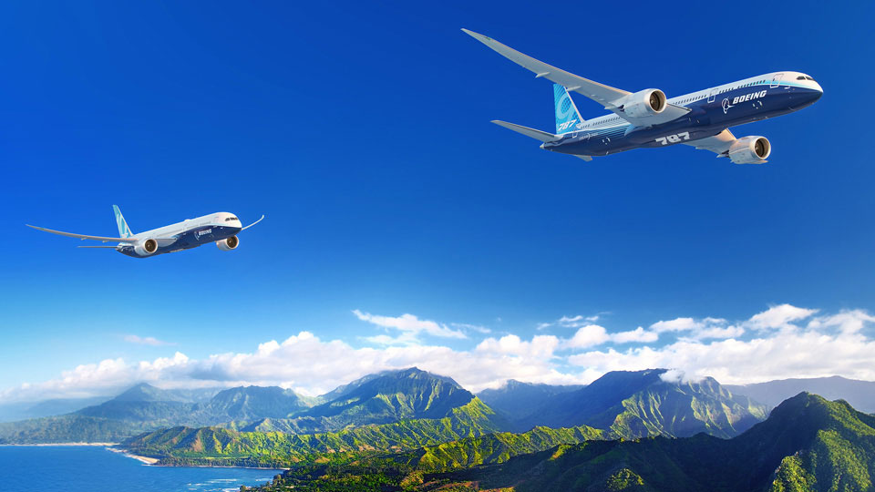 Боинг 787 Дриймлайнер Самолет