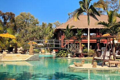 Остров Makepeace Сърцевиден Остров на Лукса по река Noosa