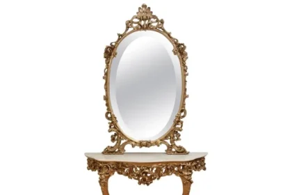 За какви интериори са подходящи античните огледала4