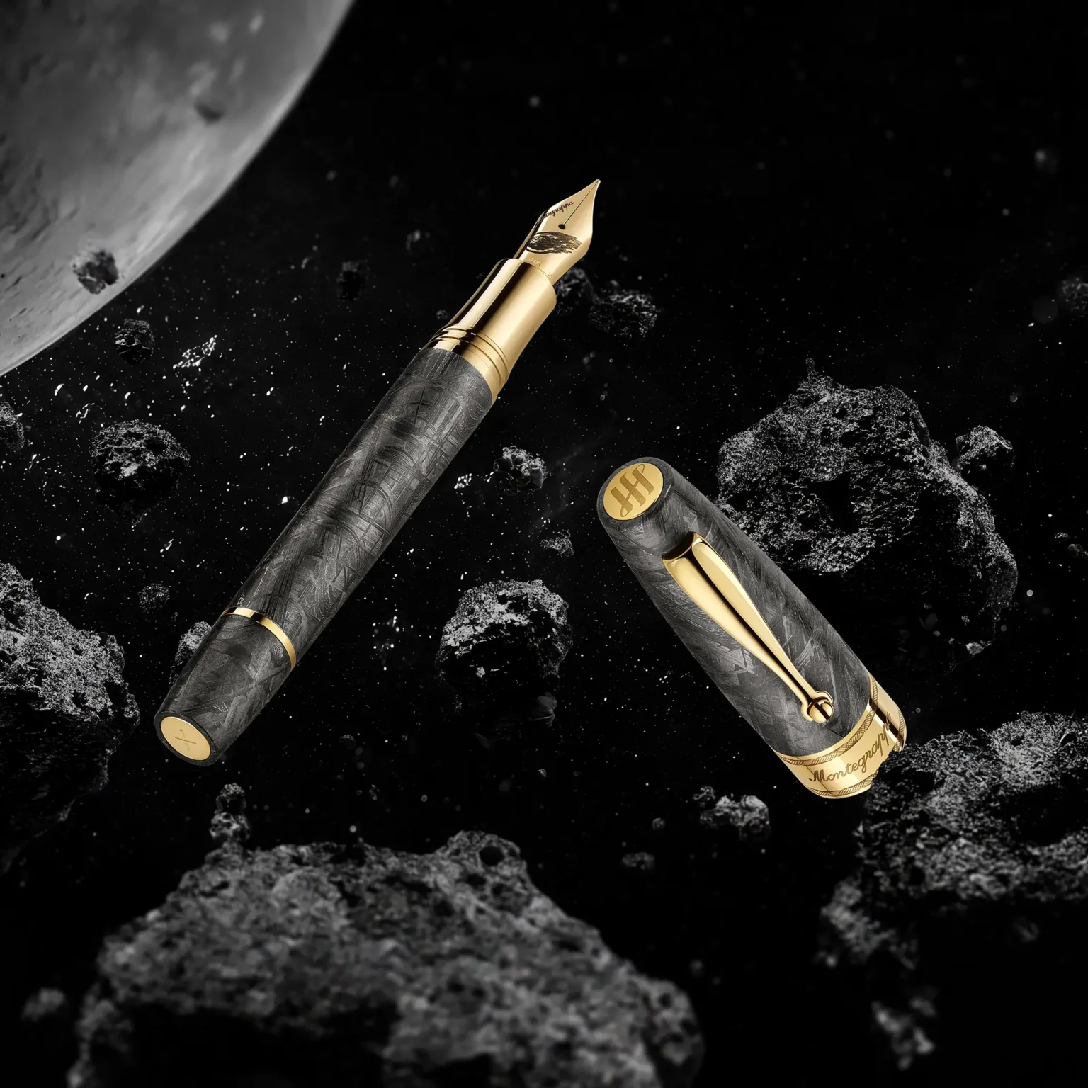 Montegrappa Muonionalusta Метеоритна писалка Fountain Pen1