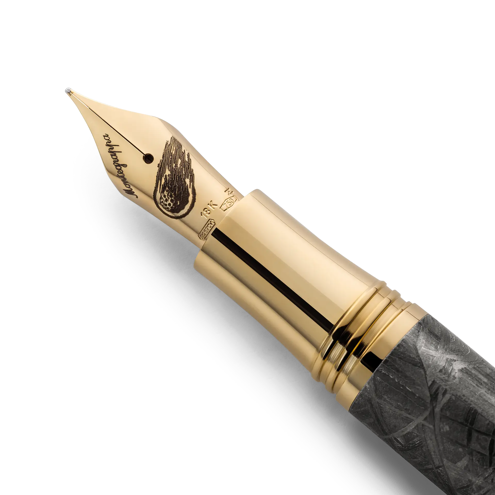 Montegrappa Muonionalusta Метеорит Писалка